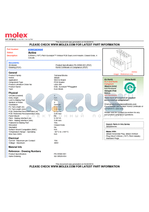 395283004 datasheet - 5.00mm (.197