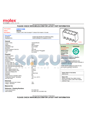 395311006 datasheet - 5.08mm (.200