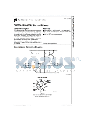 DH0006CH datasheet - Current Drivers