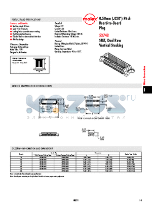 53748-0304 datasheet - Locking feature provides secure mating