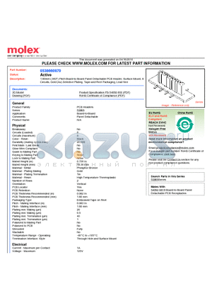 53866-0870 datasheet - 1.60mm (.063