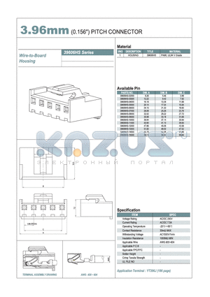 39606HS-04000 datasheet - 39606HS