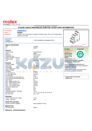 39880-0912 datasheet - 5.08mm (.200