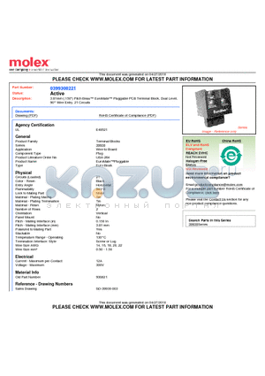 399300221 datasheet - 3.81mm (.150