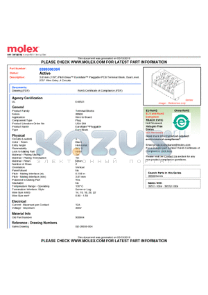 399300304 datasheet - 3.81mm (.150