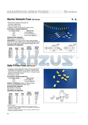 0242.080 datasheet - High interrupting rating