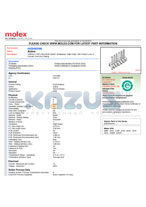 026482066 datasheet - 3.96mm (.156