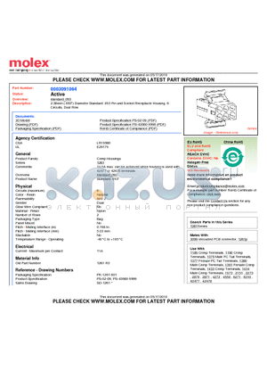 03-09-1064 datasheet - 2.36mm (.093