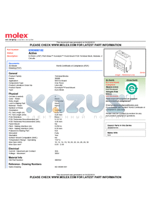 393800102 datasheet - 6.35mm (.250