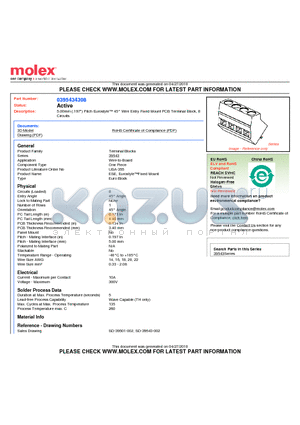 395434308 datasheet - 5.00mm (.197