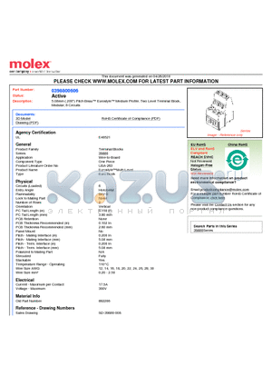 39880-0606 datasheet - 5.08mm (.200