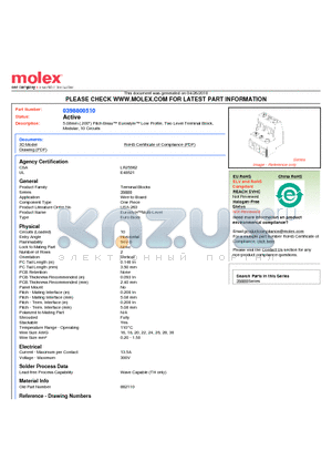 398800510 datasheet - 5.08mm (.200