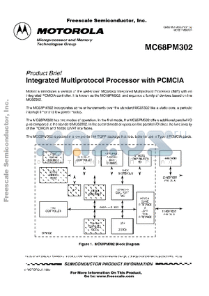 BR729 datasheet - Integrated Multiprotocol Processor with PCMCIA