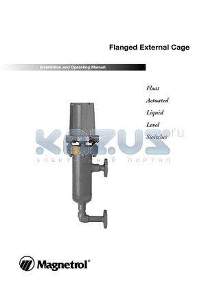 B60-2C30-JEE datasheet - Float Actuated Liquid Level Switches