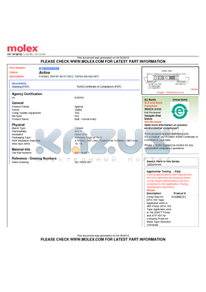 BS-942-DKT datasheet - FUNNEL ENTRY BUTT SPLC TAPED BS-942-DKT