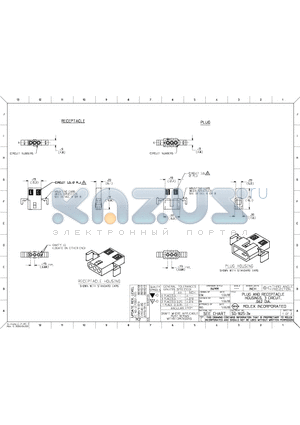 03-06-1032 datasheet - RECEPTACLE HOUSING