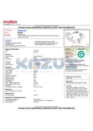 03-09-1041 datasheet - 2.36mm (.093