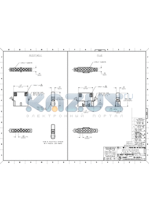 03-09-1054 datasheet - RECEPTACLE & PLUG