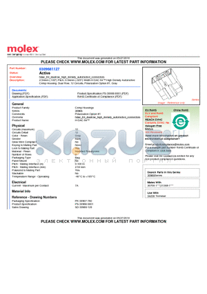 0309681127 datasheet - 2.54mm (.100