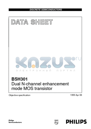 BSH301 datasheet - Dual N-channel enhancement mode MOS transistor