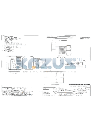 031-5998-RFX datasheet - BNC CRIMP PLUG (FOR BELDEN 8214,9913,9914)