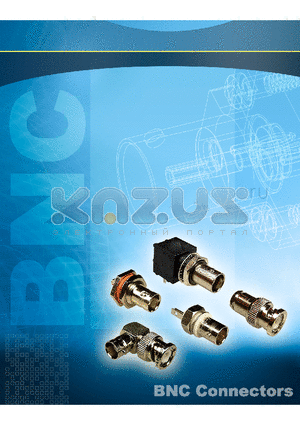 031-6-RFX datasheet - BNC Connectors