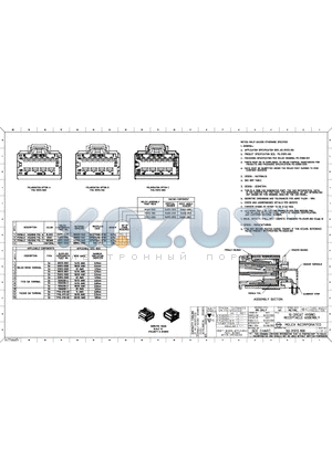 0313721000 datasheet - 10 CUIRCUIT HYBRD RECEPTACLE ASSEMBLY