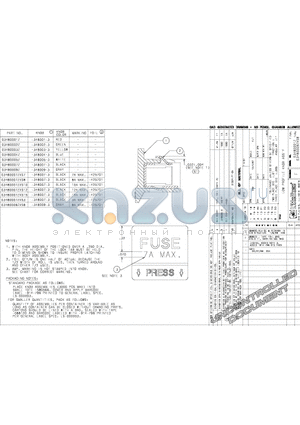 03480007Z datasheet - LOW PROFILE KNOB ASSY