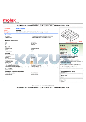 0351830417 datasheet - 8.00/10.00mm (.315/.394