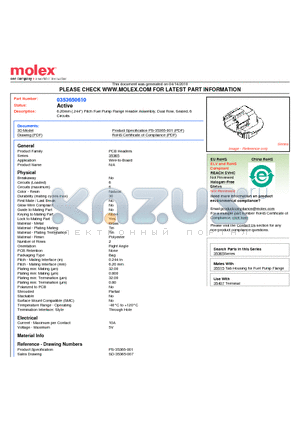 0353650610 datasheet - 6.20mm (.244