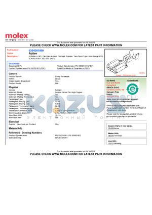 0354301800 datasheet - 6.00mm (.236