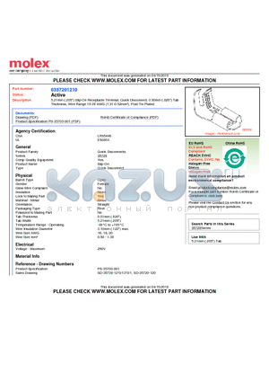 0357201210 datasheet - 5.21mm (.205