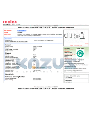 0357303010 datasheet - 3.96mm (.156