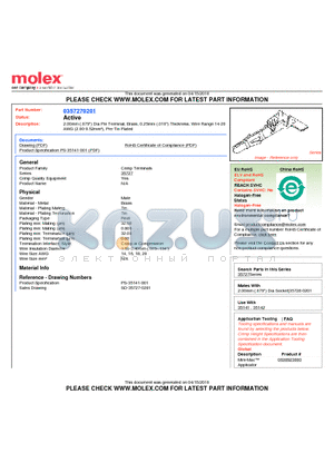 0357270201 datasheet - 2.00mm (.079