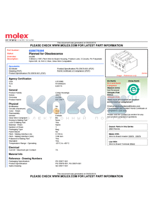 0359770304 datasheet - 3.96mm (.156