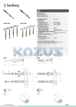 0369 datasheet - Rundsteckverbinder mit Schraubverschluss nach IEC 60130-9 und AISG-Spezifikation, IP 68