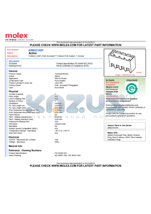 0395311007 datasheet - 5.08mm (.200