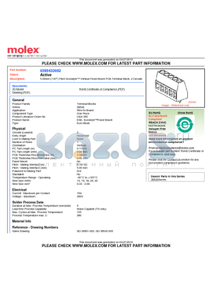 0395433002 datasheet - 5.00mm (.197