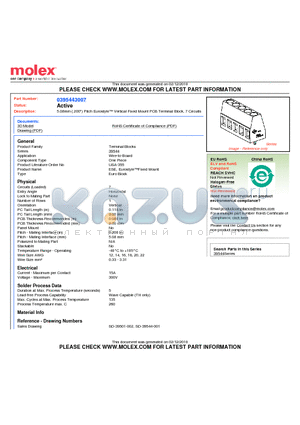 0395443007 datasheet - 5.08mm (.200