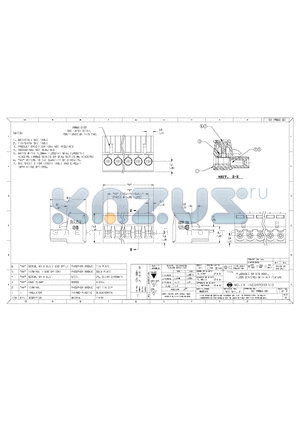 0398611002 datasheet - PLUGGABLE SR BTS ASSY, (200 CENTERS) WITH KEY FEATURE