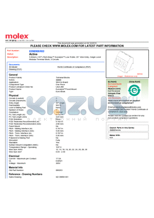 0398900403 datasheet - 5.00mm (.197