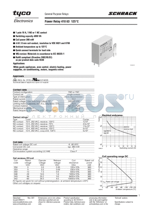 041063050002 datasheet - Power Relay