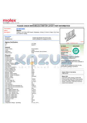 0416610001 datasheet - 3.96mm (.156