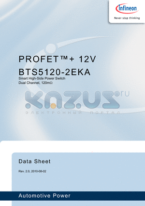 BTS5120-2EKA datasheet - Smart High-Side Power Switch