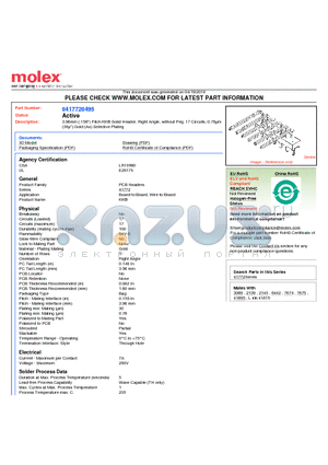 0417720495 datasheet - 3.96mm (.156