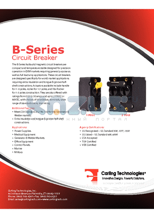 BA3-B0-10-450-1B1-C datasheet - Circuit Breaker