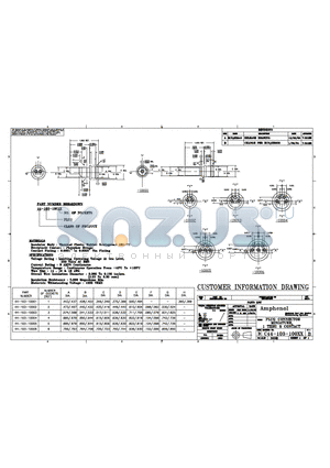 04410310005 datasheet - PLUG CONNECTOR MINIATURE 1 THRU 6 CONTACT