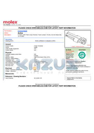 0442624606 datasheet - 9.14mm (.360