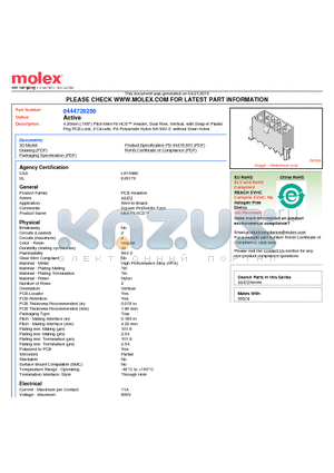 0444720250 datasheet - 4.20mm (.165