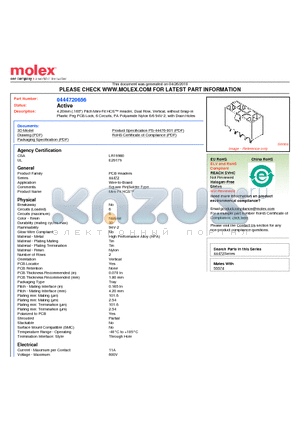 0444720656 datasheet - 4.20mm (.165